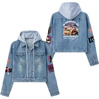 Elvis Presley Denim Jacket, Elvis Jean Jacket, King Of Rock N Roll