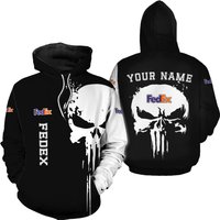 Personalized Name Fedex Purple Custom Full Print 3d Hoodie