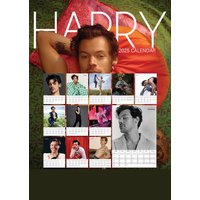 Harry S Vertical Wall Calendar 2025