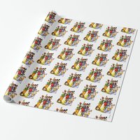 Kingdom Hearts Group Key Art Wrapping Paper