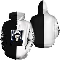 Unisex 3d Hoodies Anime Jujutsu Satoru