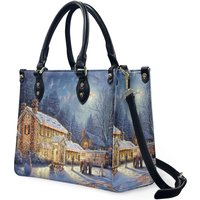 National Lampoon's Christmas Vacation House Leather Handbag