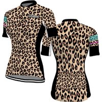 Women's Leopard Cycling Jersey