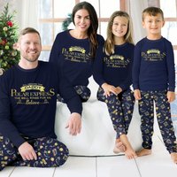 Personalized All Aboard The Polar Express Pajamas Set