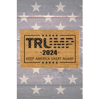 Trump 2024 Coir Doormat Gift