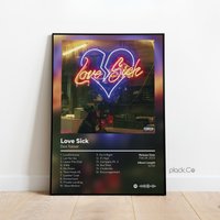 Don Toliver - Love Sick - Custom Album Print - Hip Hop Wall Art - Custom Album Cover
