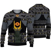 Lord Of The Rings Christmas Ugly Sweater, Movie Ugly Sweater