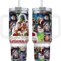 Christmas Movies 40oz Tumbler With Christmas Girl