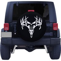 Punisher Deer Skull Spare Tire Cover