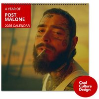 Post Malone Calendar 2025, Gift Idea, Cowboy Vibes, Wall Decor, Wall Calendar