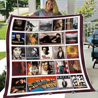 Bruce Springsteen Album Fleece Blanket