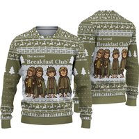 Second Breakfast Movie Ugly Christmas Sweater