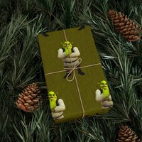 Shrek Christmas Gift Wrap
