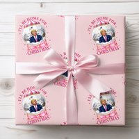 Trump Wrapping Paper, Funny Christmas Gift Wrap