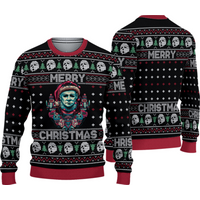Christmas Gift, Michael Myers Ugly Sweater, Michael Myers Christmas Sweater