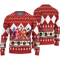 Power Rangers Ugly Christmas Sweater, Christmas Sweater