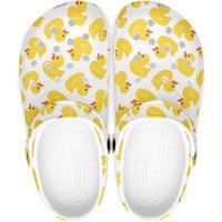 Funny Duck Pattern Clogs
