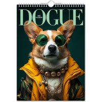 Dogue - 2025 Wall Calendar // Pet / Animal / Christmas / Birthday