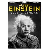 Albert Einstein Quotes - 2025 Wall Calendar // Christmas / Birthday