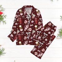 Coquette Bow Dr Pepper Christmas, Dr Pepper Womens Pajamas
