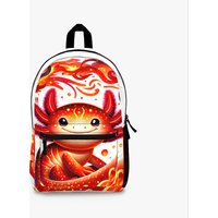 Axolotl Backpack -custom Gift Clothing, Birthday Present , Father's Day Gift
