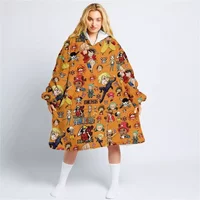 Anime Blanket Hoodie 3d Christmas Design