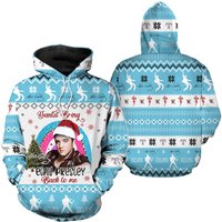 Elvis Presley Christmas Music 3d Hoodie