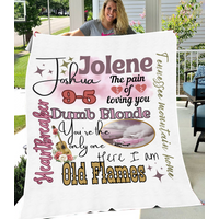 Dolly Parton Songs Blanket