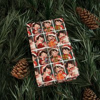 Anime Onepiece, Gift Wrapping Papers, Luffy, Trendy Onepiece Christmas Wrap