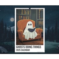 2025 Spooky Monthly Wall Calendar