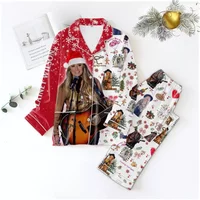 Lainey Wilson Country’s Cool Again Christmas Pajamas Set