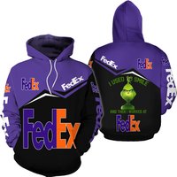 Fedex Funny Character Christmas Hoodie 3d All Over Print Gift For Men And Women
