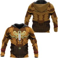 Yugi-oh Exodia Hoodie, 3d Cosplay Zip Hoodie