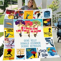 Singin In The Rain Blanket Singin In The Rain Movie Fleece Blanket
