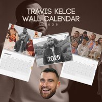 Travis Kelce 2025 Wall Calendar: Fan Gift