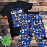 Doctor Who Holiday Pajamas Set, Doctor Who