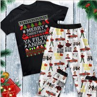 Home Alone Christmas Pajamas Set