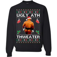 Oncoast Mike Tyson Ath Thweater Christmas Sweater