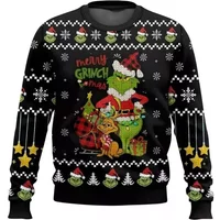 Grin-ch Ugly Sweater, Christmas Ugly Sweater