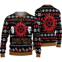 Dean Winchester Supernatural Ugly Christmas Ugly Sweater