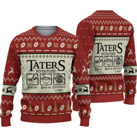 The Lord Of The Rings Taters Potatoes Ugly Lotr Ugly Christmas 3d Sweater