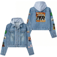 Nsync Unisex Hooded Denim Jacket