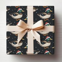 Mallard Duck Christmas Wrapping Papers