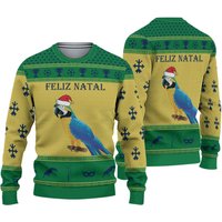 Brazil Bird Merry Christmas Style Unisex 3d Ugly Christmas Sweater