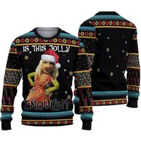 Is This Jolly Enough 3d Sweater, Us Comedy Movie Ugly Christmas Sweater, Xmas Sweater