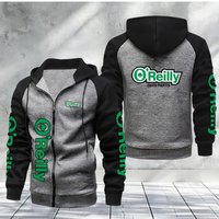 O'reilly Auto Parts Men's Raglan Full Zip Hoodies