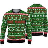 Die Hard Ugly Christmas Sweater, John Mcclane Christmas Sweater