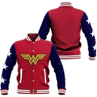 Wonder Woman Baseball Jacket