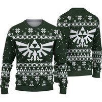 Christmas Legend Of Zelda 3d Sweater, Legend Of Zelda Ugly Sweater, Korok Xmas Sweater