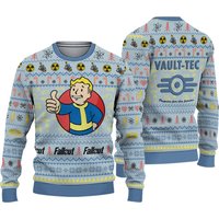 Falllout Vault-tec Prepare For The Future Ugly Christmas Sweater